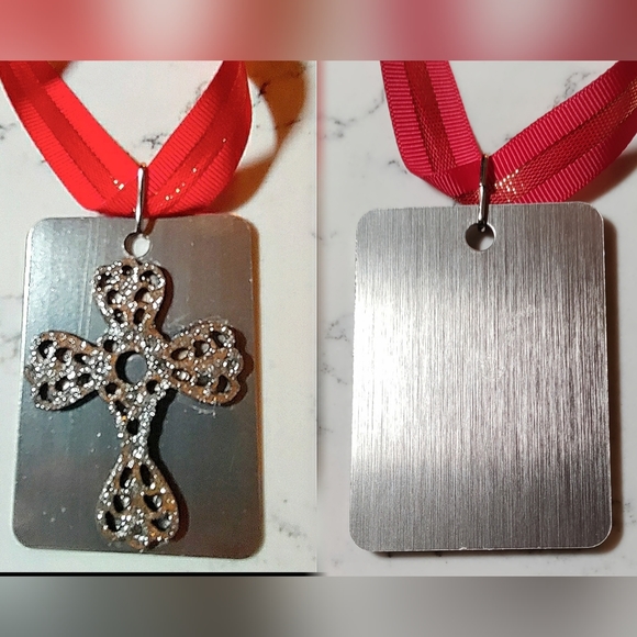 *HAPPY HOLIDAYS* New (Set of 2) Ornaments/Bag Tags/Keychains! Handcrafted Items - Picture 2 of 10